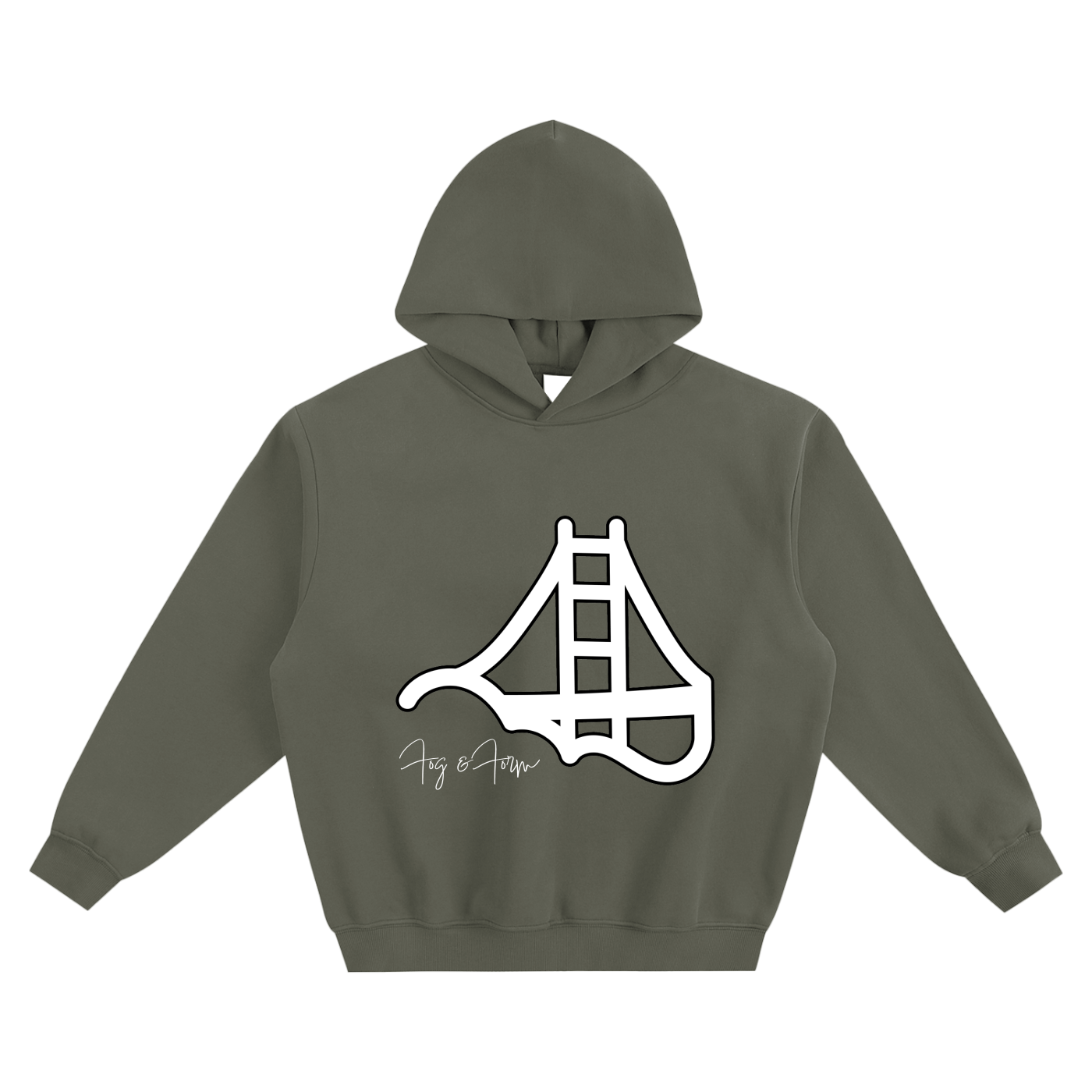 Fleeced Boxy Hoodie