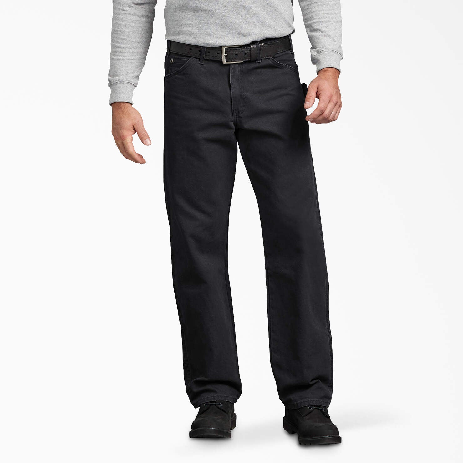 Relaxed Fit Sanded Duck Carpenter Pants- 30" Inseam