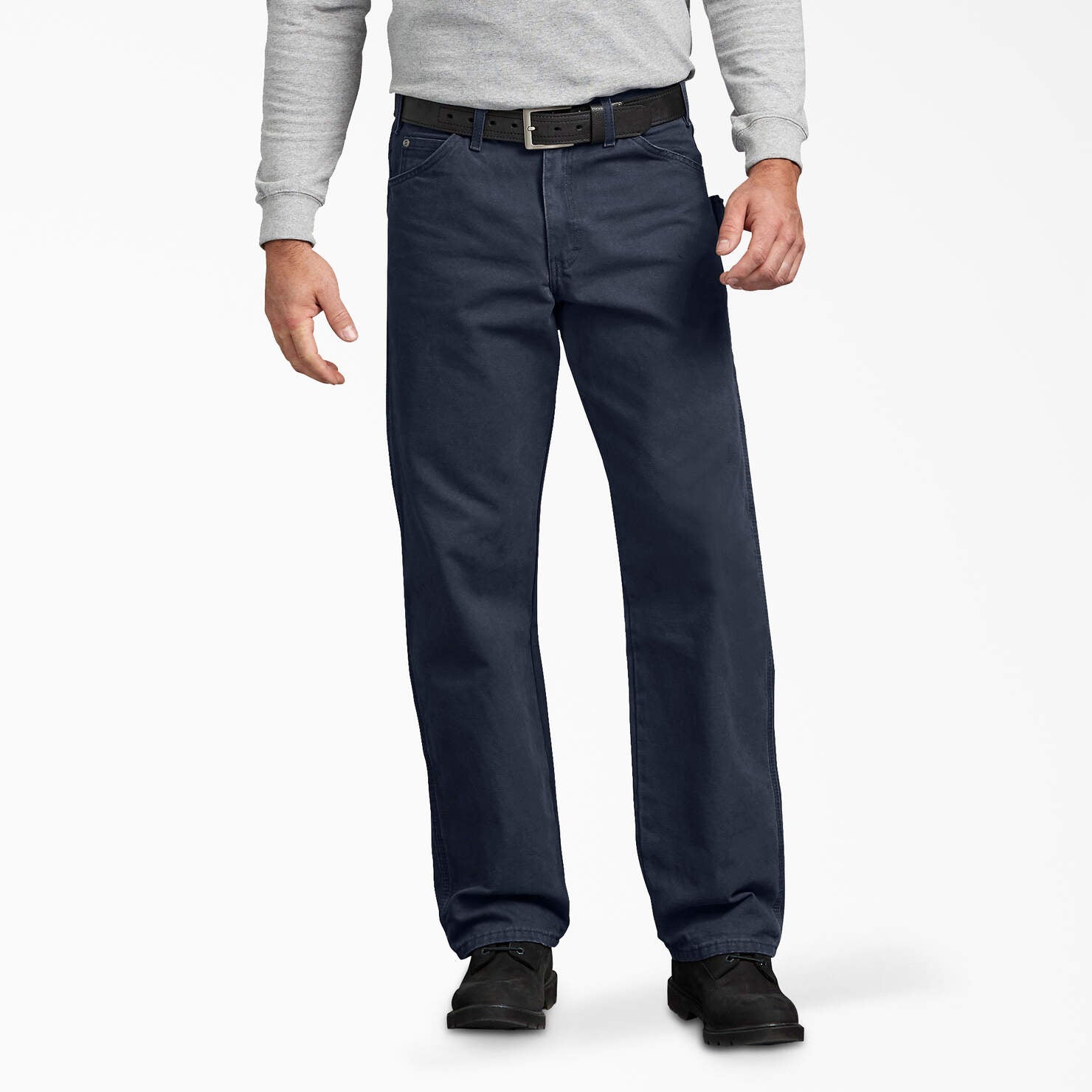 Relaxed Fit Sanded Duck Carpenter Pants- 30" Inseam