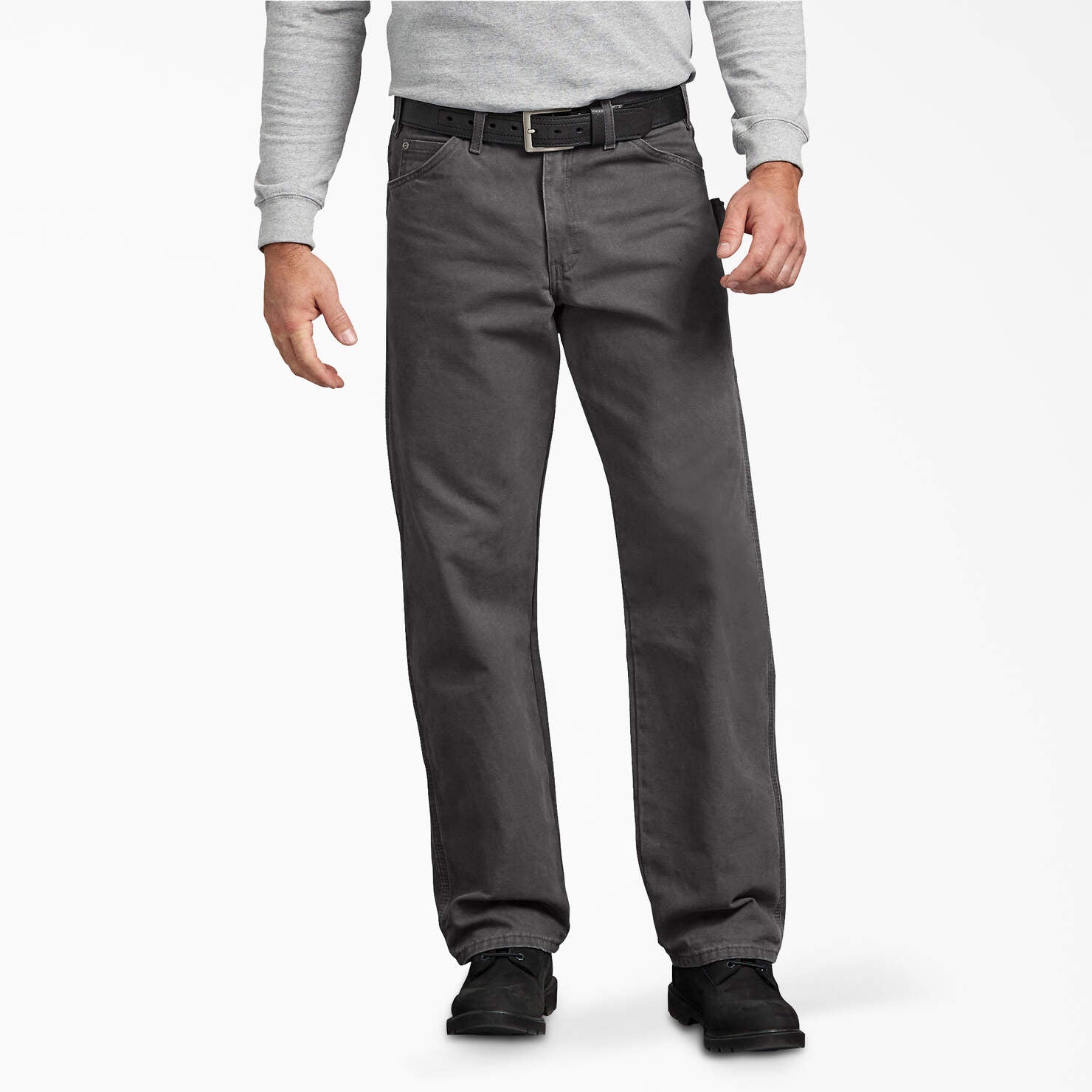 Relaxed Fit Sanded Duck Carpenter Pants- 30" Inseam