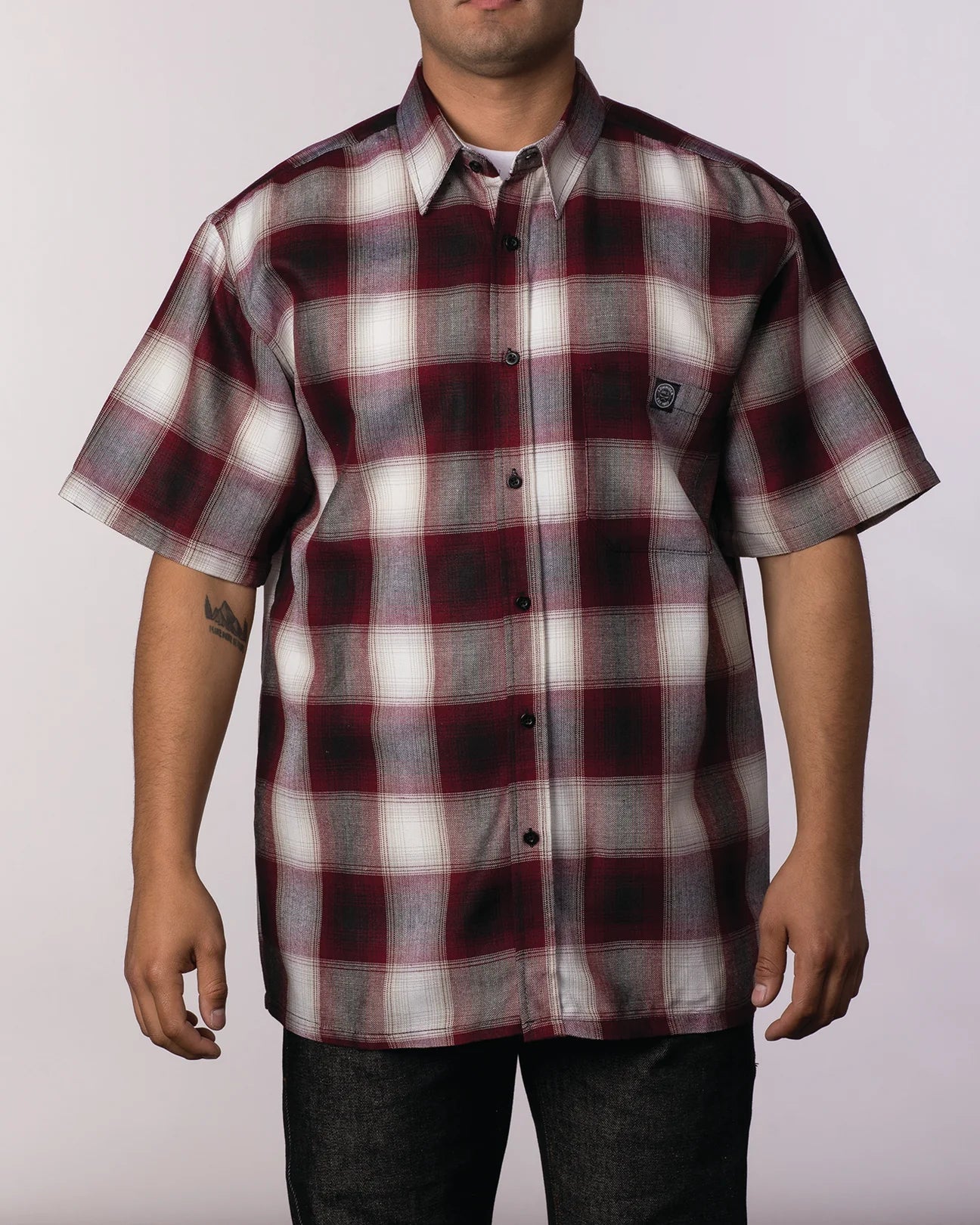 VETERANO SHORT SLEEVE BUTTON SHIRT
