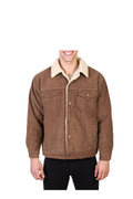 Sherpa Lined Corduroy Trucker Jacket