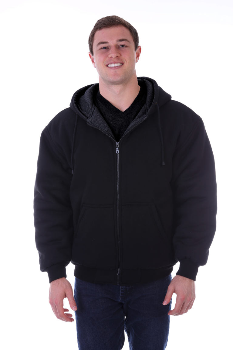 Thermal Lined Heavy Duty Fleece Hoodie