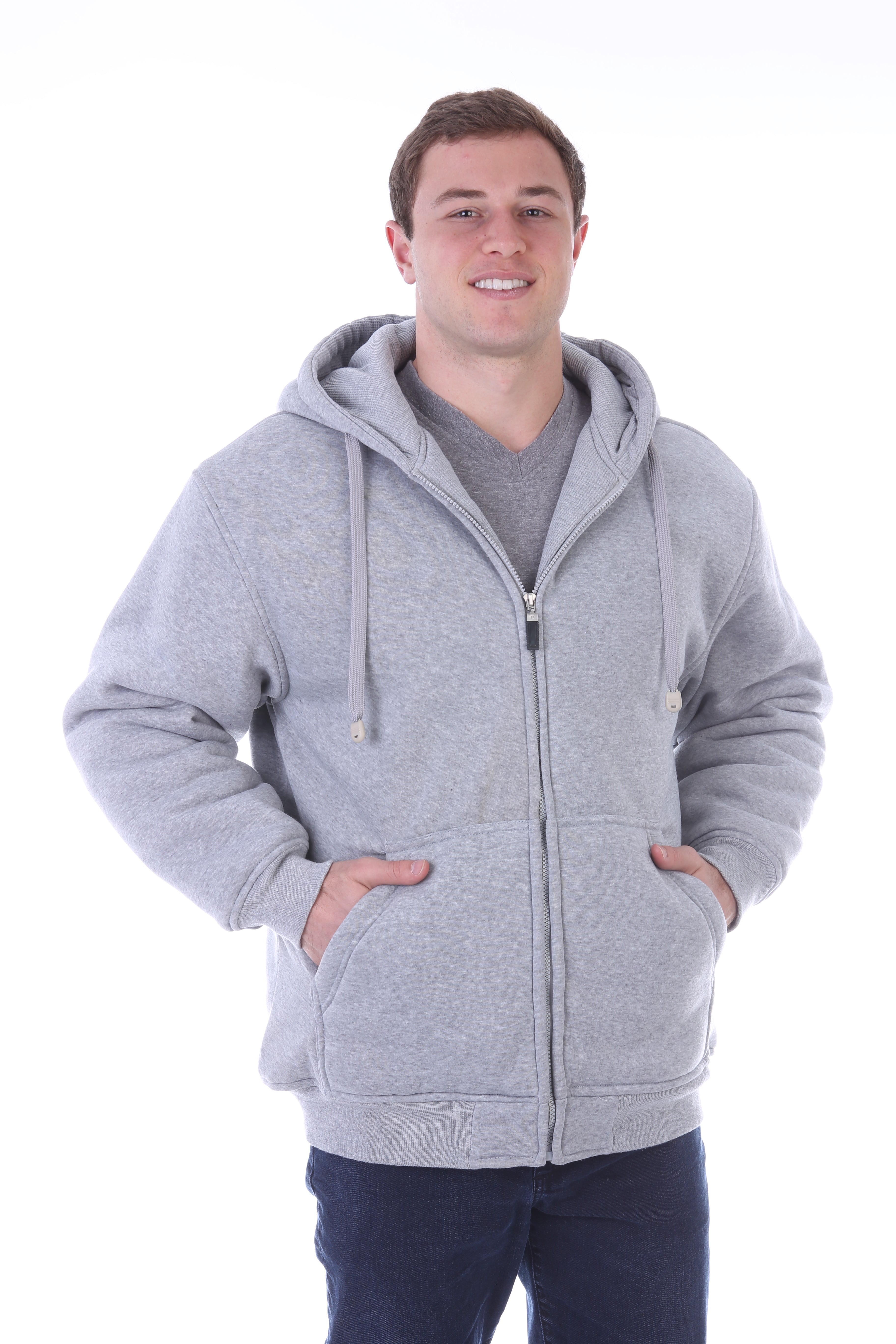 Thermal Lined Heavy Duty Fleece Hoodie
