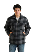 Buffalo Plaid Polar Fleece Jacket