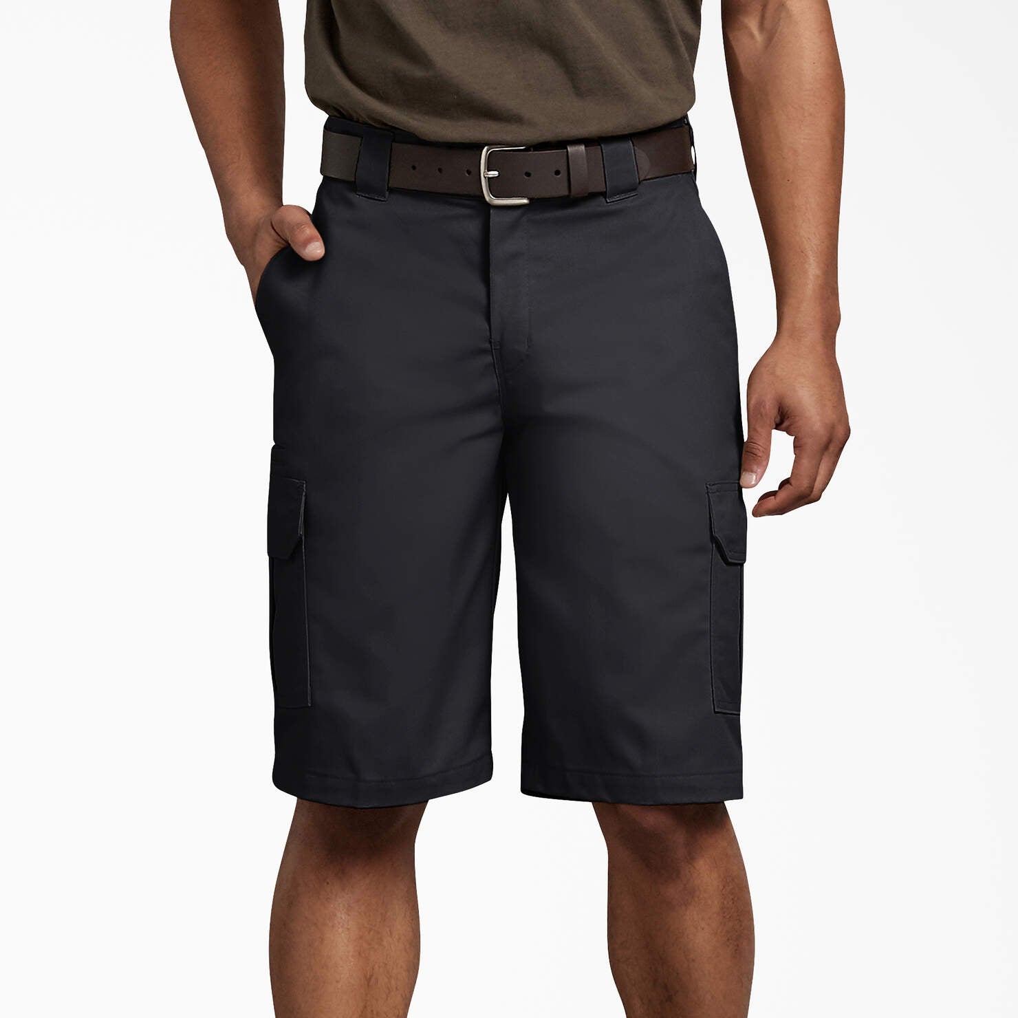 FLEX Regular Fit Cargo Shorts- 11" Inseam