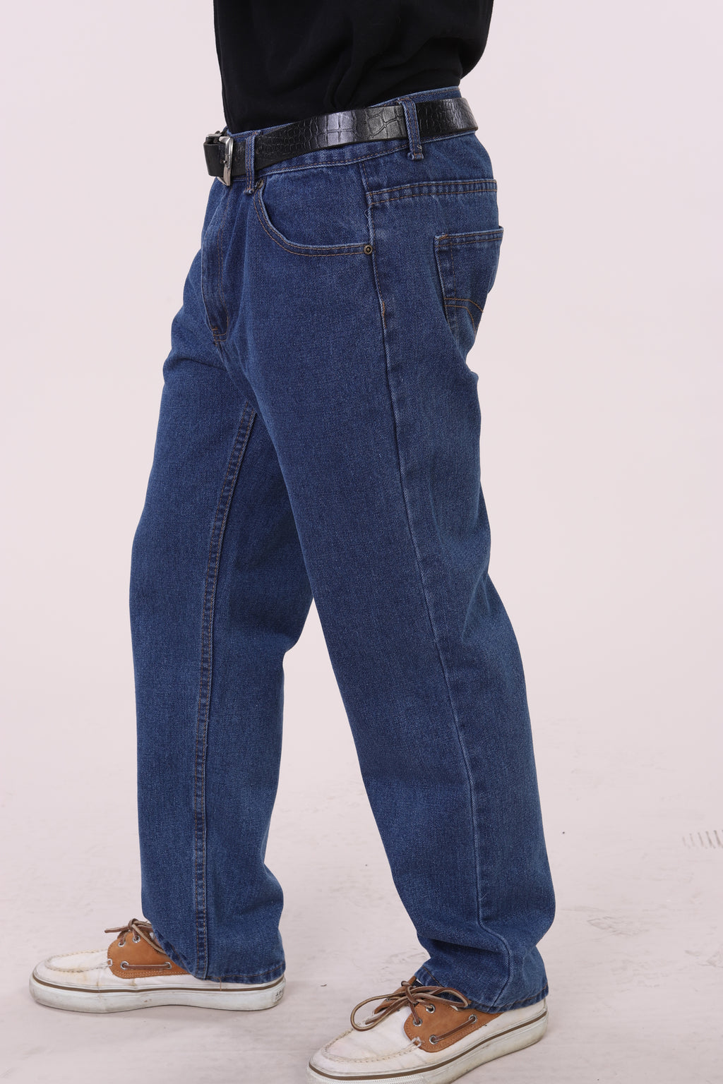 Oscar Jeans CA999 washed denim five-pocket jeans in stone wash