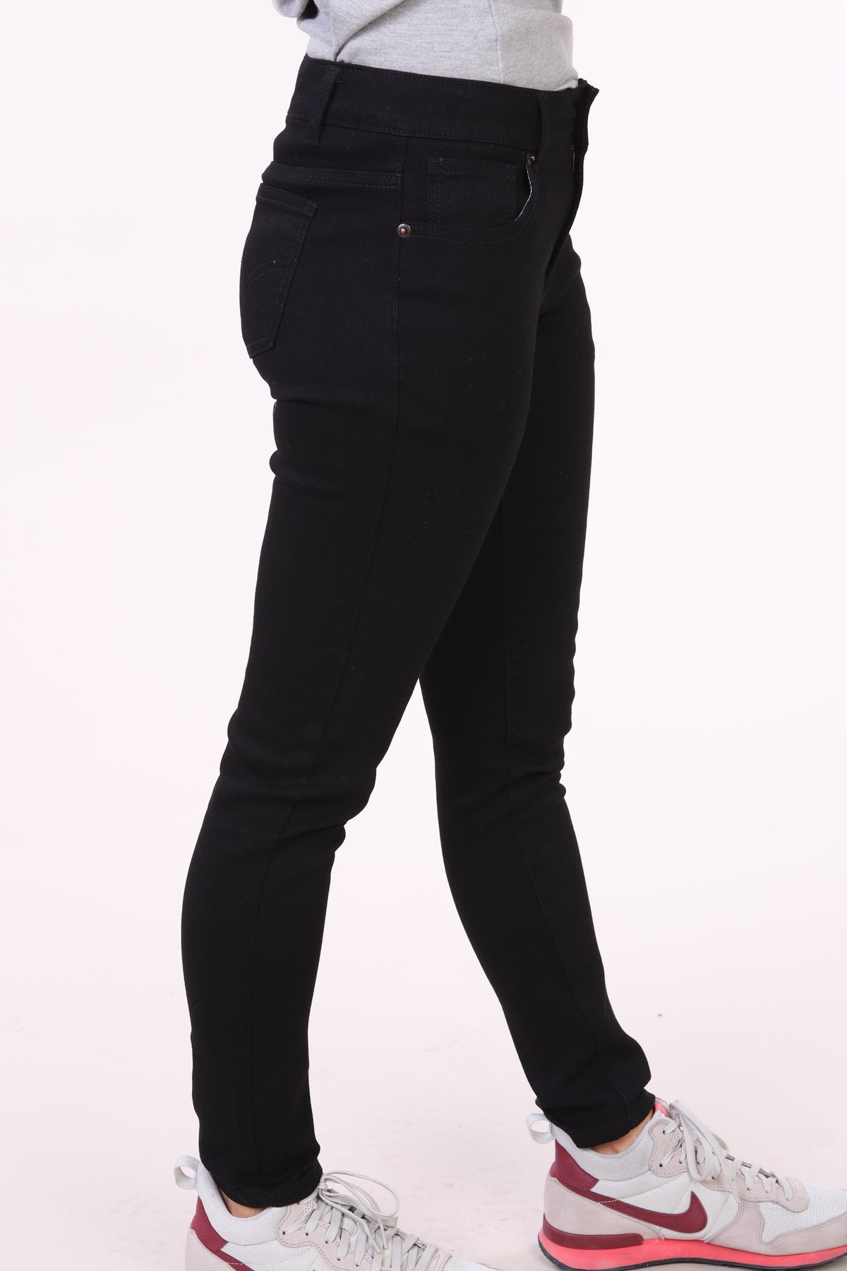 Oscar Jeans WA888 women's skinny stretch jeans in black prepack